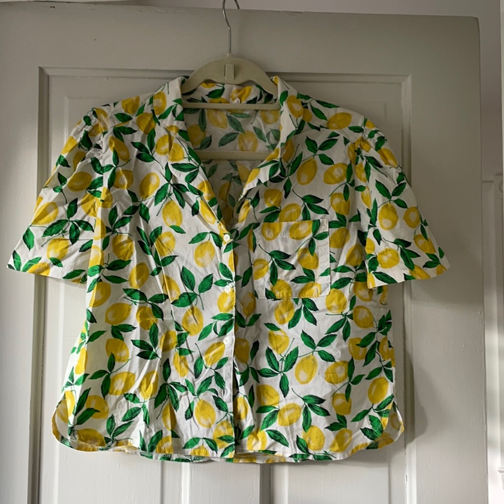Vintage cotton blouse top